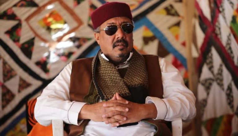 الشيخ السنوسي الحليق نائب رئيس المجلس الأعلى لمشايخ وأعيان القبائل الليبية