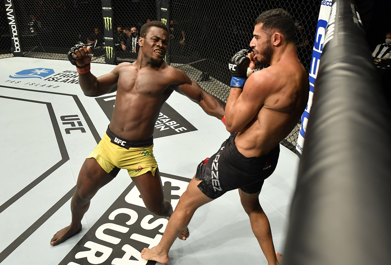 جانب من نزالات UFC أبوظبي
