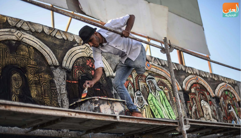 الفنان التشكيلي جهاد الغول