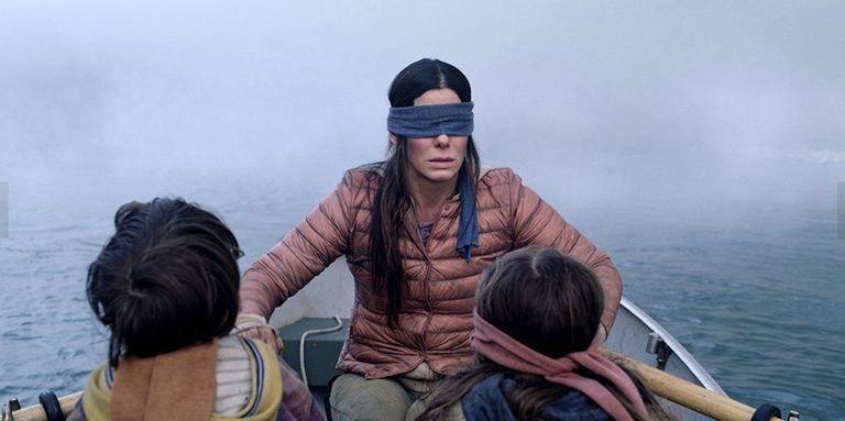 مشهد من فيلم Bird Box لقطة من فيلم