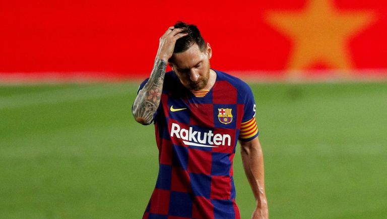 ليونيل ميسي قائد برشلونة لم يقدم المنتظر منه هذا الموسم ليونيل ميسي