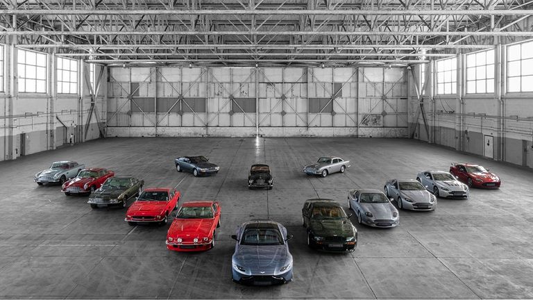 موديلات Vantage عبر السنوات