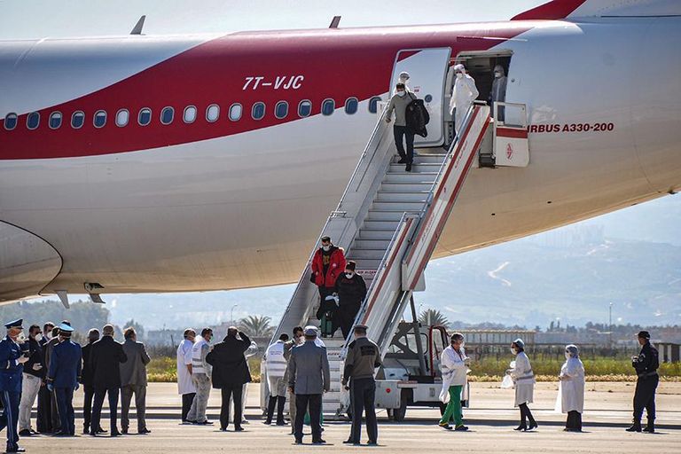 عملية إجلاء للرعايا الجزائريين من الخارج