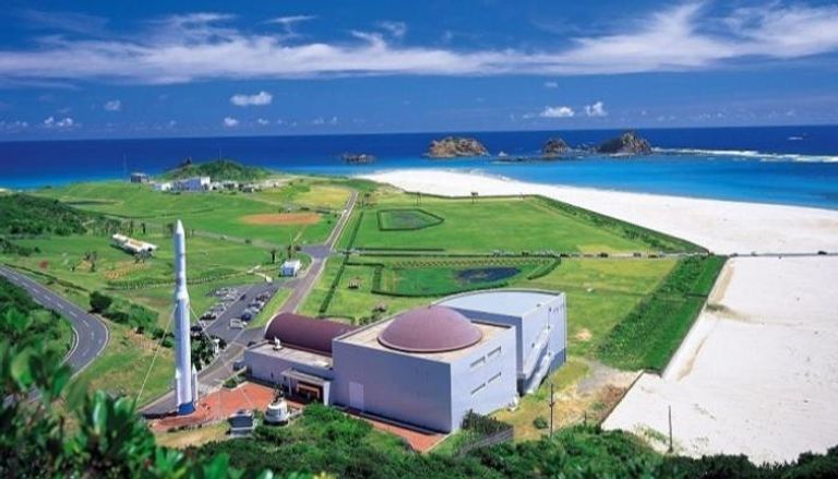موقع إطلاق مسبار الأمل من جزيرة تينغاشيما اليابانية