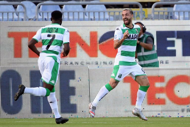 الهدف رقم 1000 في الدوري الإيطالي هذا الموسم كريستيانو رونالدو وتشيرو إيموبيلي