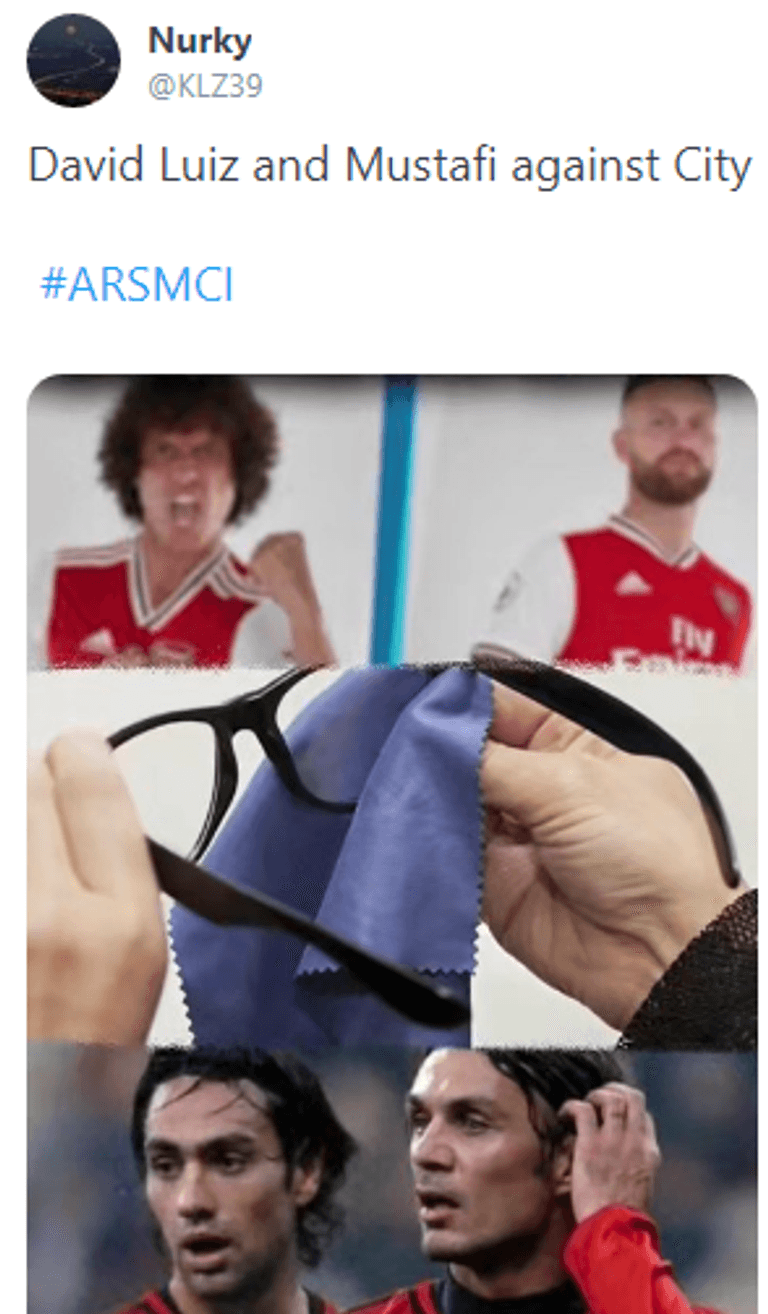 تغريدة من جماهير أرسنال