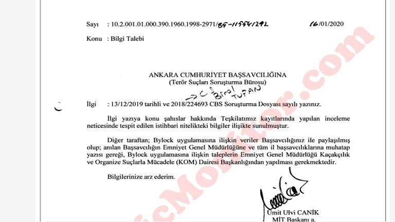 وثيقة سرية من وكالة المخابرات التركية تؤكد أنشطة التجسس في كندا أردوغان خلال افتتاح مقر الاستخبارات الجديد عام 2020