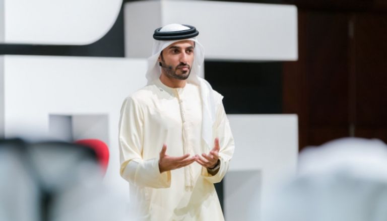 الشيخ راشد بن حميد النعيمي جانب من أول فعاليات المخيم الصيفي