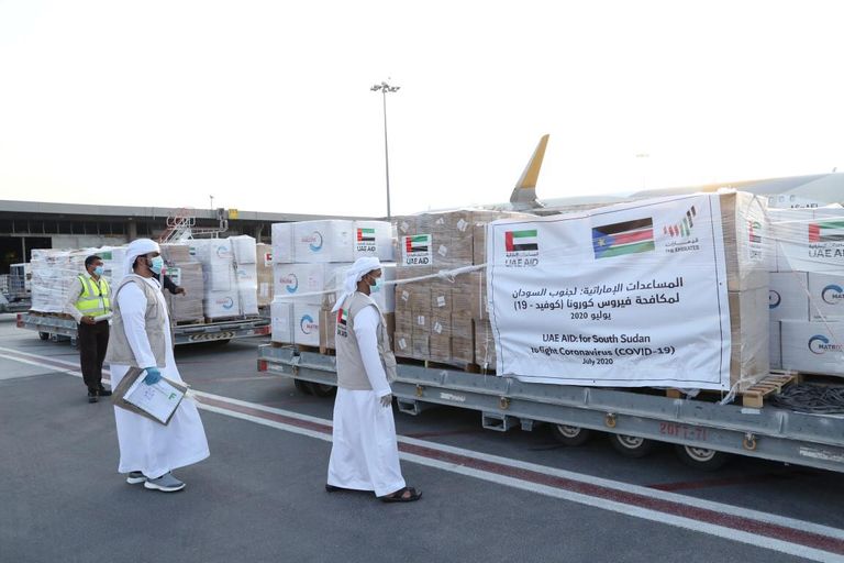 المساعدات الإماراتية