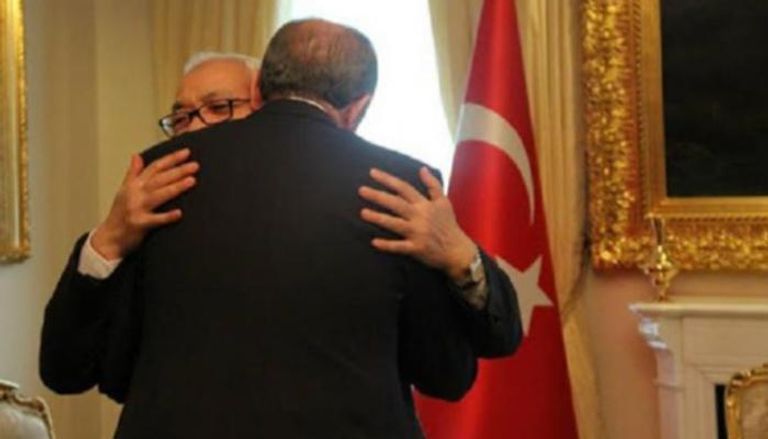 راشد الغنوشي ورجب طيب أردوغان