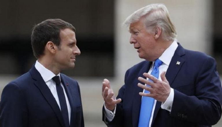 الرئيسان الأمريكي والفرنسي - أرشيفية
