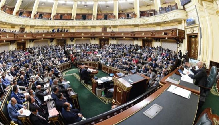 البرلمان المصري خلال جلسة تفويض الجيش- أرشيفية