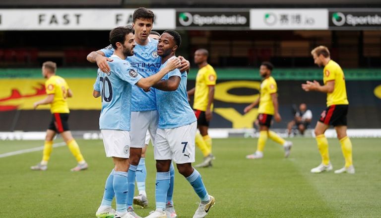 مانشستر سيتي الأكثر تهديفا