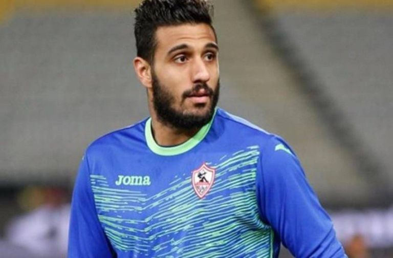أحمد الشناوي حارس الزمالك السابق مرتضى منصور رئيس نادي الزمالك