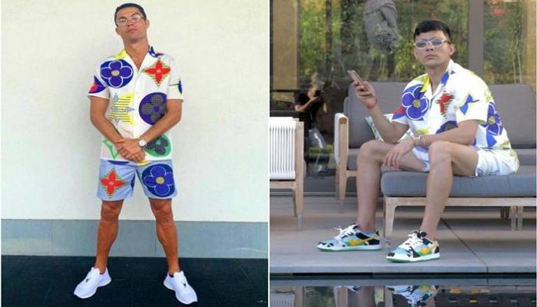 أشرف بن شرقي وكريستيانو رونالدو