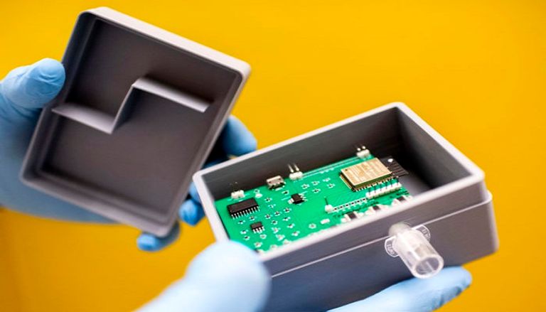 اكشتاف كورونا بهواء الزفير