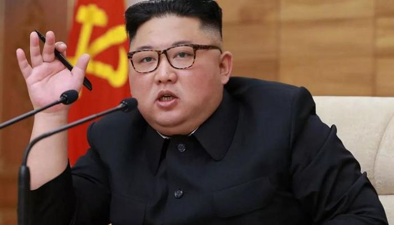 رئيس كوريا الشماليمة كيم جونج أون