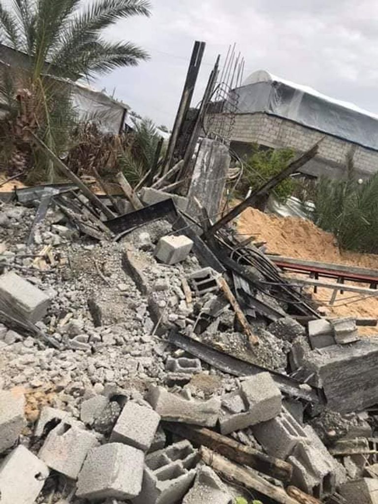 عمليات تجريف نفذتها حماس ضد أراض ذات ملكية خاصة تحاول انتزاعها بالقوة