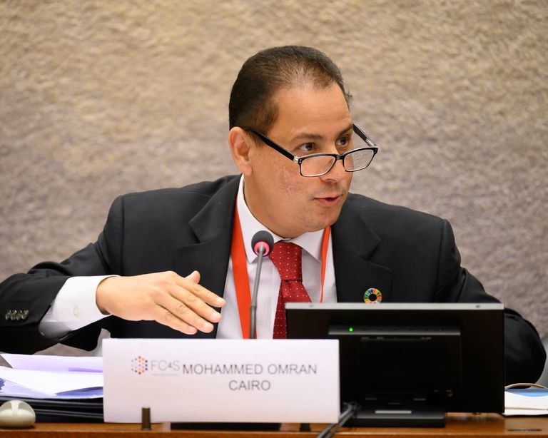 الدكتور محمد عمران  رئيس هيئة الرقابة المالية في مصر