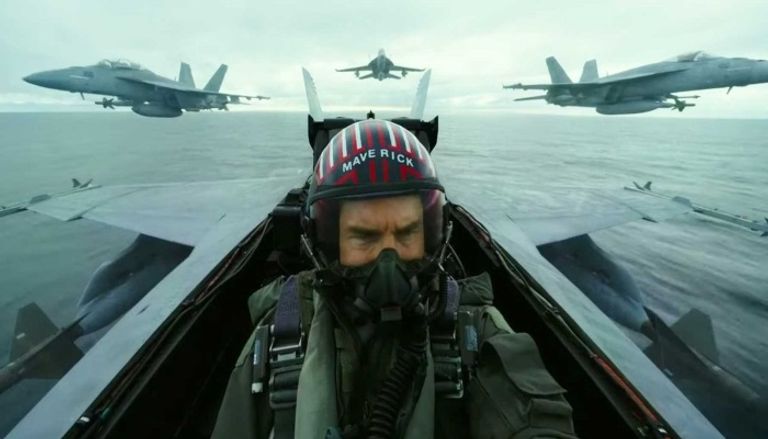 مشهد من فيلم Top Gun: Maverick (توب جان 2) تأجيل طرح فيلم