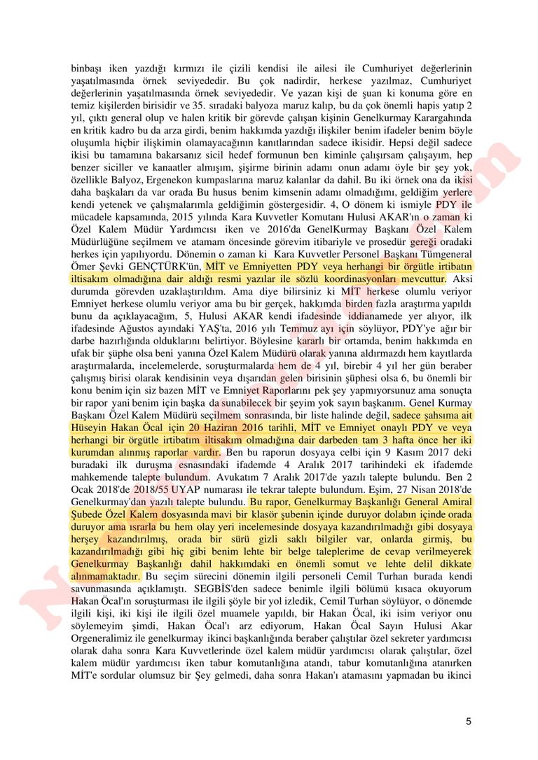 حسين هاكان أوكال مجردا من ملابسه