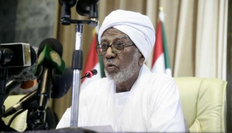 القيادي الإخواني رئيس البرلمان السوداني المنحل إبراهيم أحمد عمر