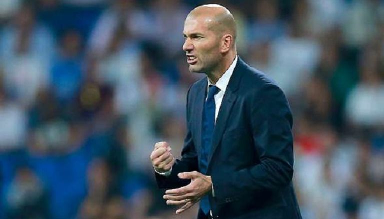 زين الدين زيدان مدرب ريال مدريد