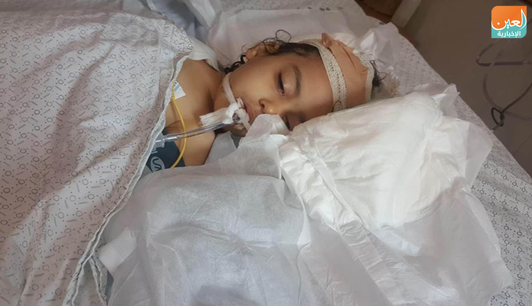 الطفلة الفلسطينية "عايدة"