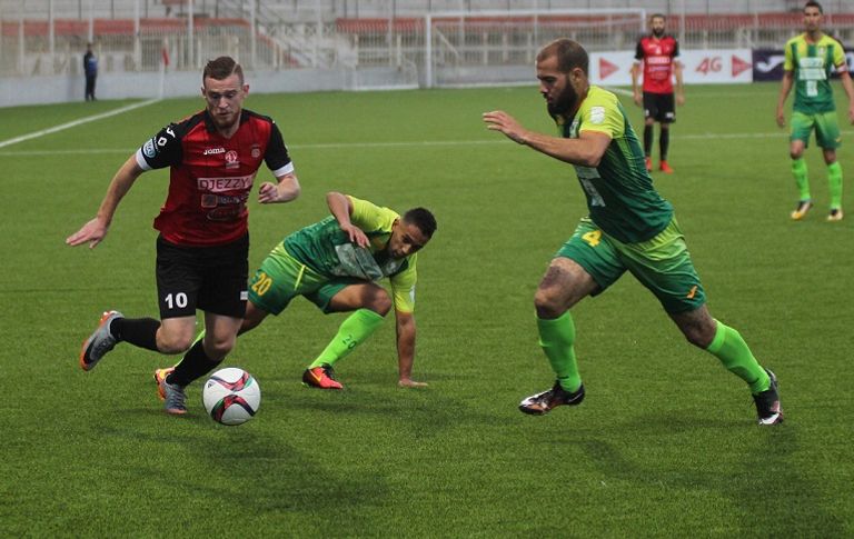 إحدى مباريات دوري المحترفين الأول الجزائري