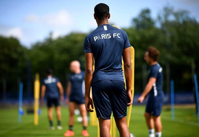 من تدريبات فريق باريس إف سي فريق باريس إف سي