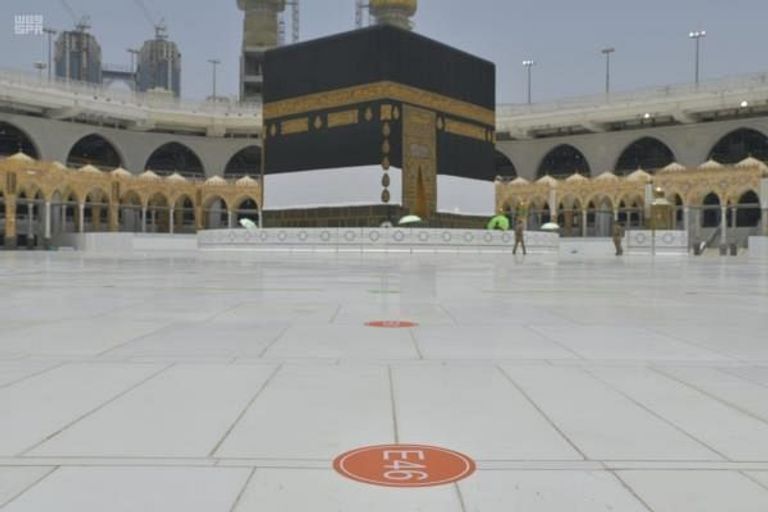 المسارات الافتراضية داخل الحرمين المكي والنبوي