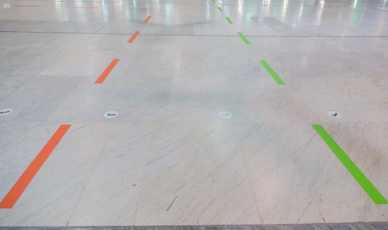 المسارات الافتراضية داخل الحرمين المكي والنبوي