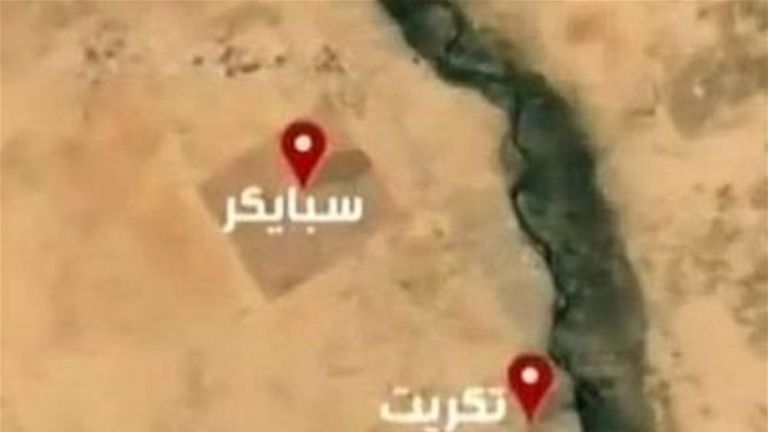 قاعدة سبايكر الجوية بمحافظة صلاح الدين