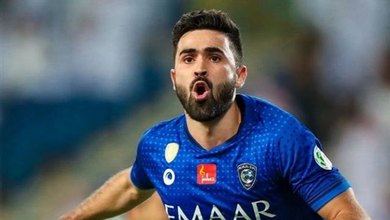 عمر خربين مهاجم فريق الهلال السعودي عمر خربين مهاجم فريق الهلال السعودي