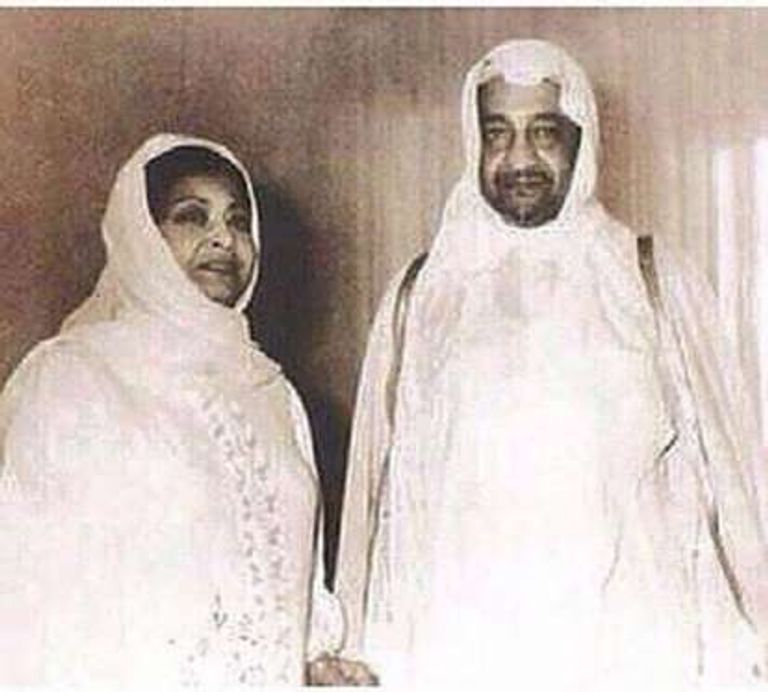 الفنانة الراحلة شادية في الحج