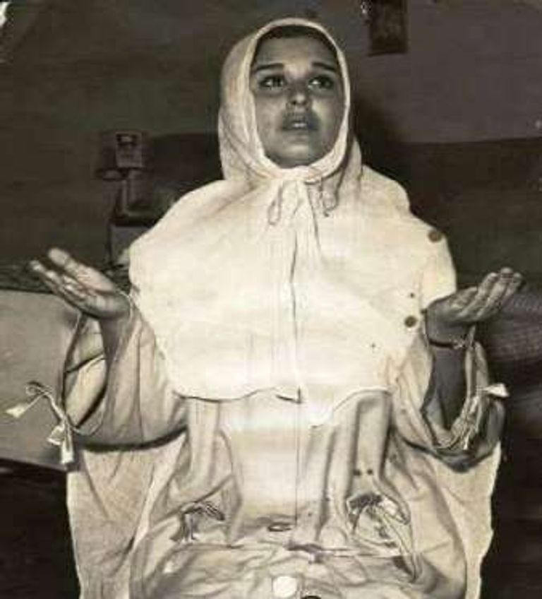 الفنانة الراحلة شادية في الحج