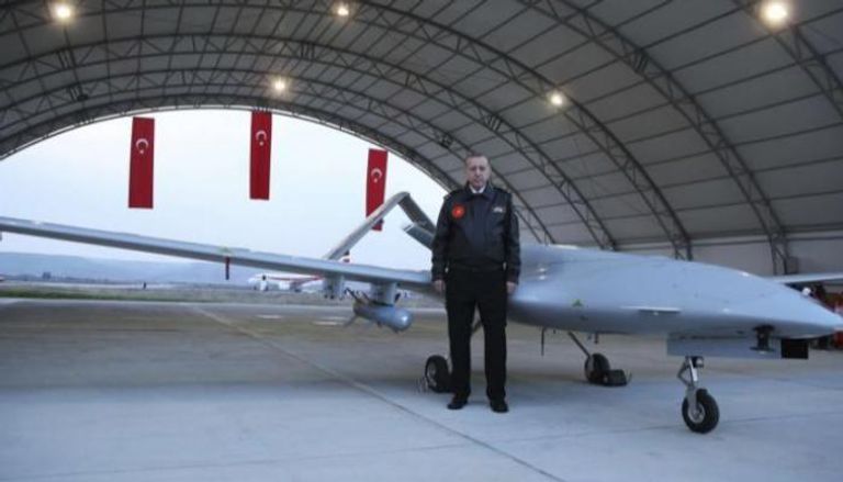 طائرة تركية مسيرة -أرشيفية