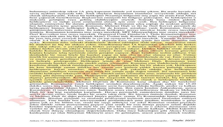 خلوصي آكار داخل هيئة الأركان العامة 