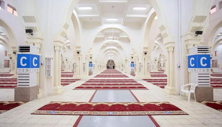 مسجد المشعر الحرام بمزدلفة مستعد لاستقبال الحجاج