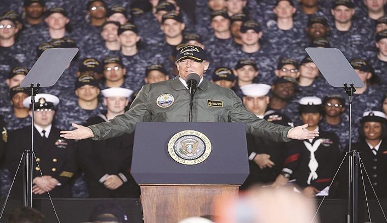 الرئيس الأمريكي دونالد ترامب - أرشيفية البريجادير جنرال المتقاعد أنتوني تاتا - أرشيفية