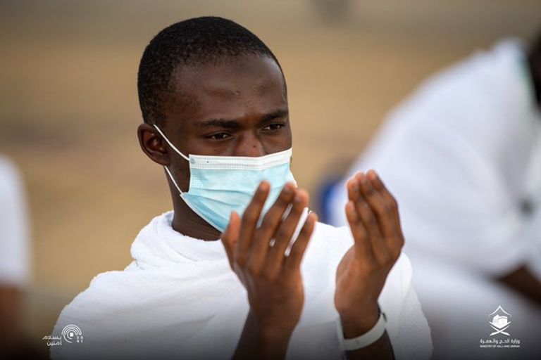 الحجيج في مشعر عرفة