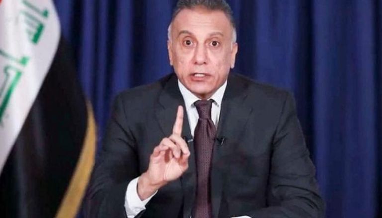 رئيس الوزراء العراقي مصطفى الكاظمي مليشيات موالية لإيران بالعراق
