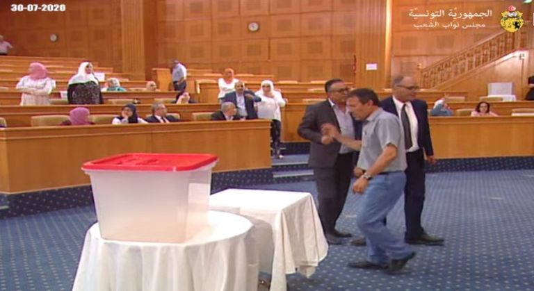 جلسة سحب الثقة من راشد الغنوشي