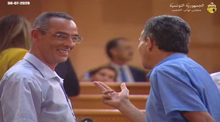 جلسة سحب الثقة من راشد الغنوشي