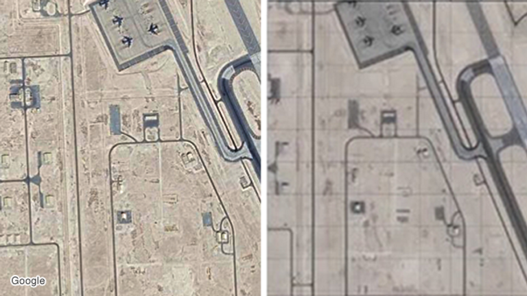 الصور الإيرانية المزعومة لقاعدة العديد الأمريكية