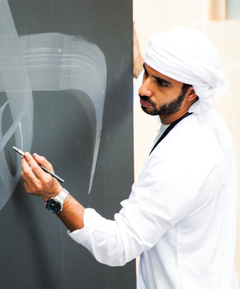 الفنان الإماراتي ضياء علام