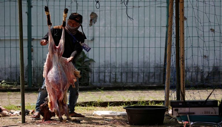 صلاة العيد في جاكرتا