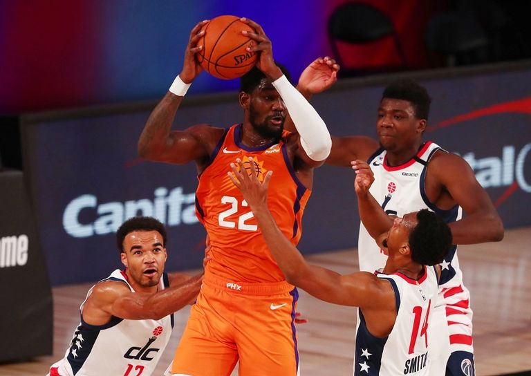 من مواجهة فينكس صنز وواشنطن ويزارد بدوري كرة السلة الأمريكي للمحترفين