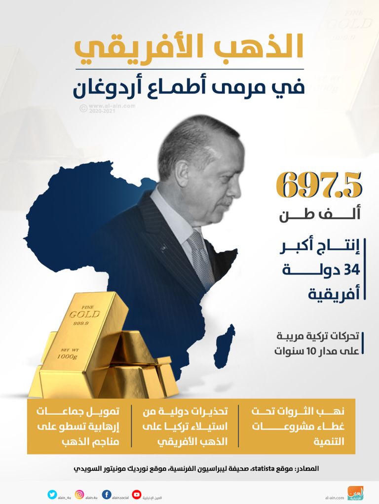 أردوغان يستخدم مخطط التنمية لاستنزاف ثروات أفريقيا