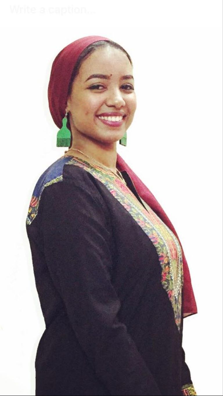 الفتاة السودانية المصرية ريم صلاح الدين